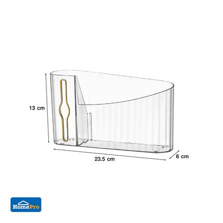 อุปกรณ์จัดเก็บถุงขยะเหลี่ยม ACCO KLEAR สีใส_9