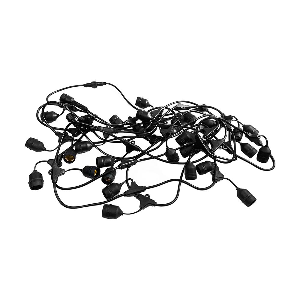 ขั้วกันน้ำสายไฟระย้า BEC PARTY VCT 2x1 ตร.มม. 10 ม. 30 ขั้ว