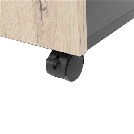 ตู้ลิ้นชัก FURDINI HUNTER DR-N2303 สีโอ๊ค/ดำ_3