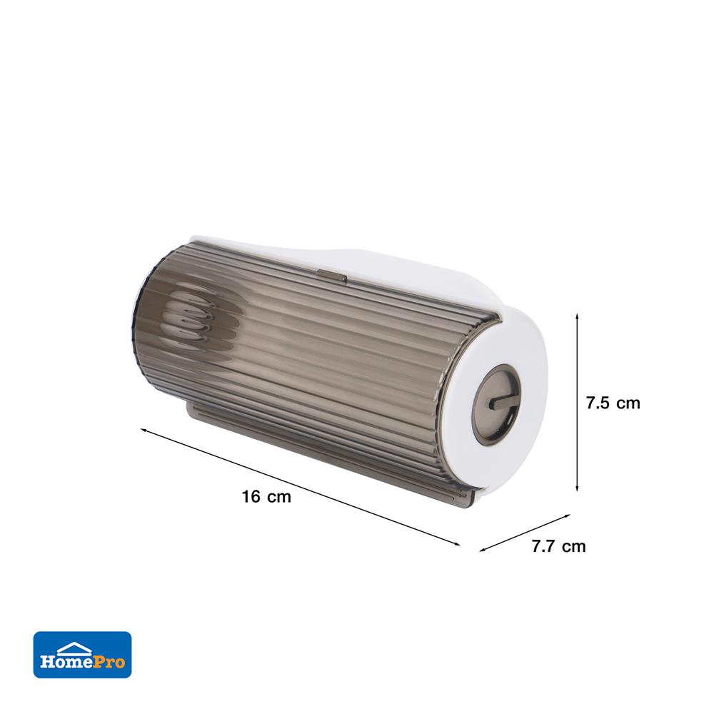 อุปกรณ์จัดเก็บถุงขยะกลม ACCO KLEAR สีเทา/ใส