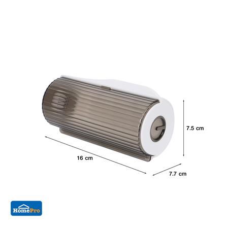 อุปกรณ์จัดเก็บถุงขยะกลม ACCO KLEAR สีเทา/ใส_6