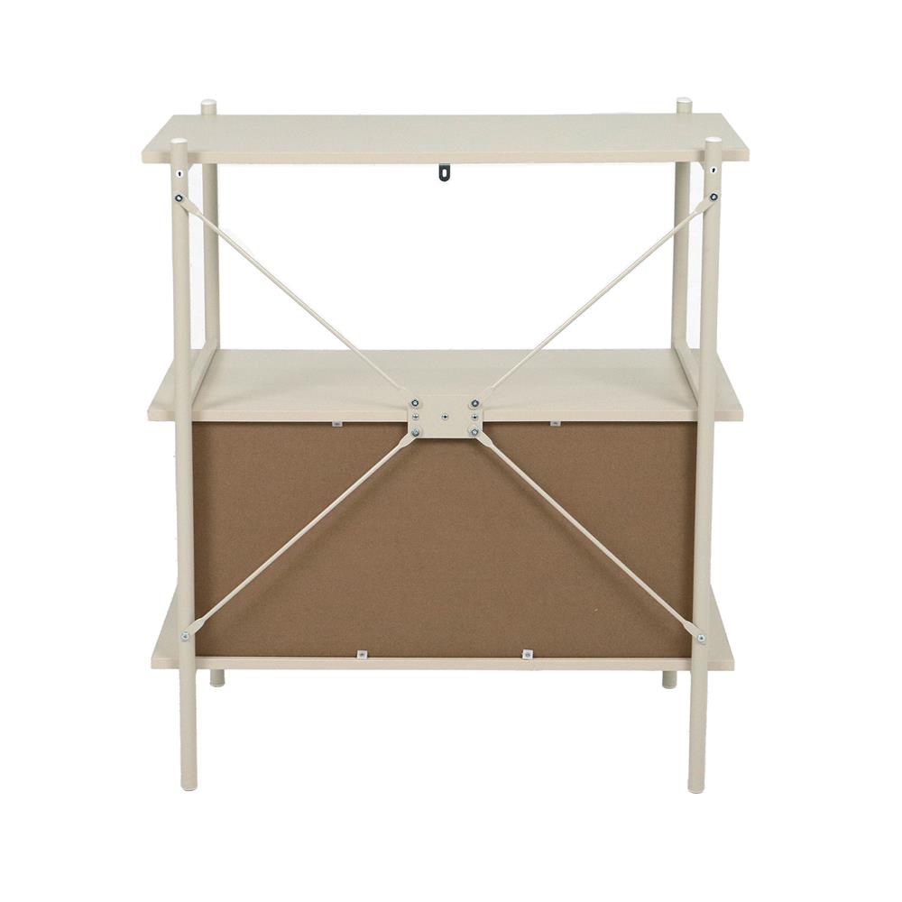 ชั้นวางของ 3 ชั้น FURDINI SECA BS-1741ML 80 ซม. สีครีม