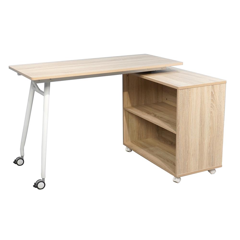 โต๊ะทำงาน FURDINI WALLER CT-3366UM สีไลท์โอ๊ค_1