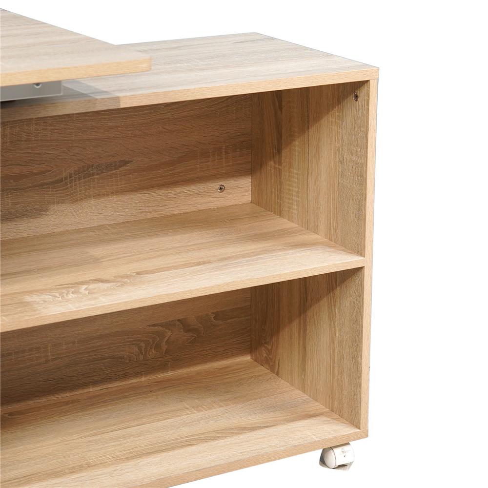 โต๊ะทำงาน FURDINI WALLER CT-3366UM สีไลท์โอ๊ค