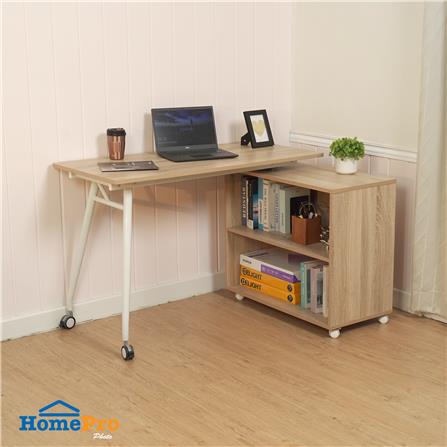 โต๊ะทำงาน FURDINI WALLER CT-3366UM สีไลท์โอ๊ค_11