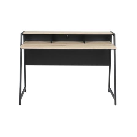 โต๊ะทำงาน FURDINI HUNTER CT-N2317 124 ซม. สีโอ๊ค/ดำ