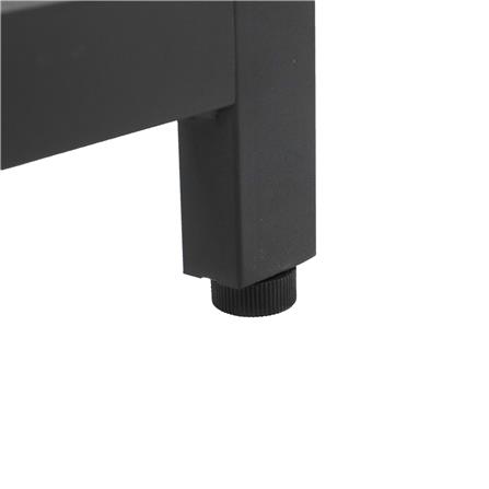 โต๊ะทำงาน FURDINI HUNTER CT-N2317 124 ซม. สีโอ๊ค/ดำ_4