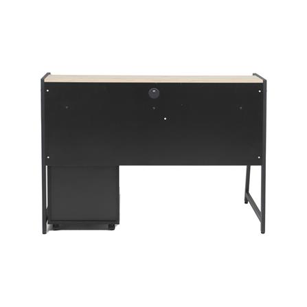 โต๊ะทำงาน FURDINI HUNTER CT-N2317 124 ซม. สีโอ๊ค/ดำ_5