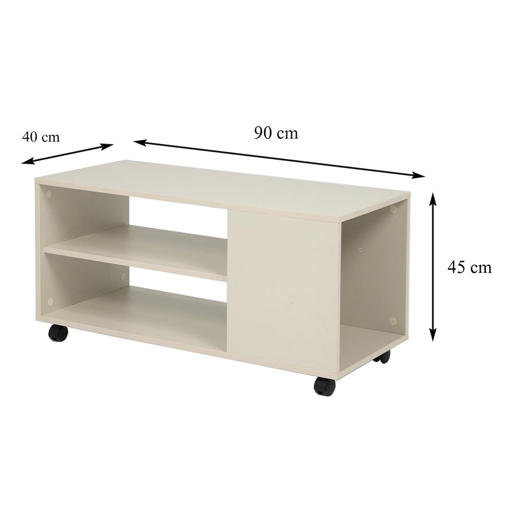 โต๊ะกลาง FURDINI SECA CJ-N2318 สีครีม