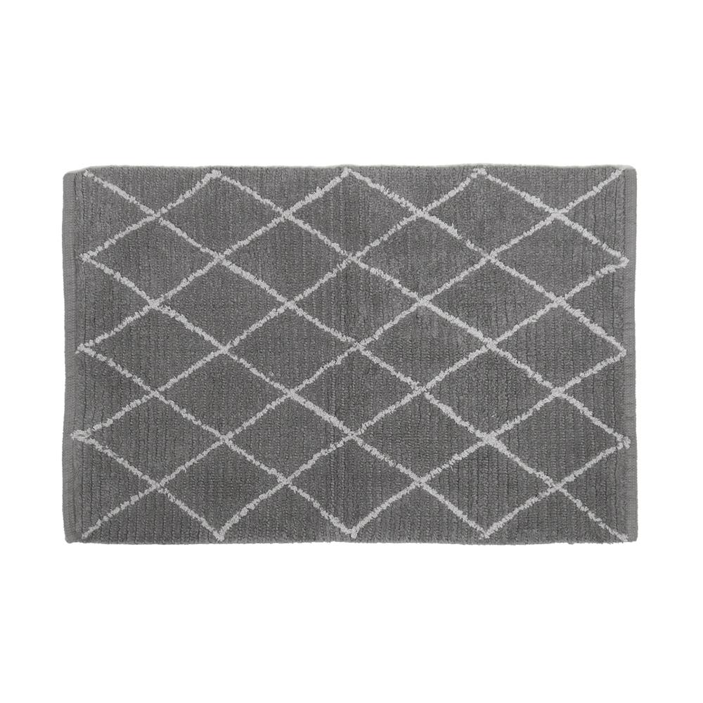 พรม HOME LIVING STYLE KIRIN 45X70 ซม. สีเทาเข้ม_1