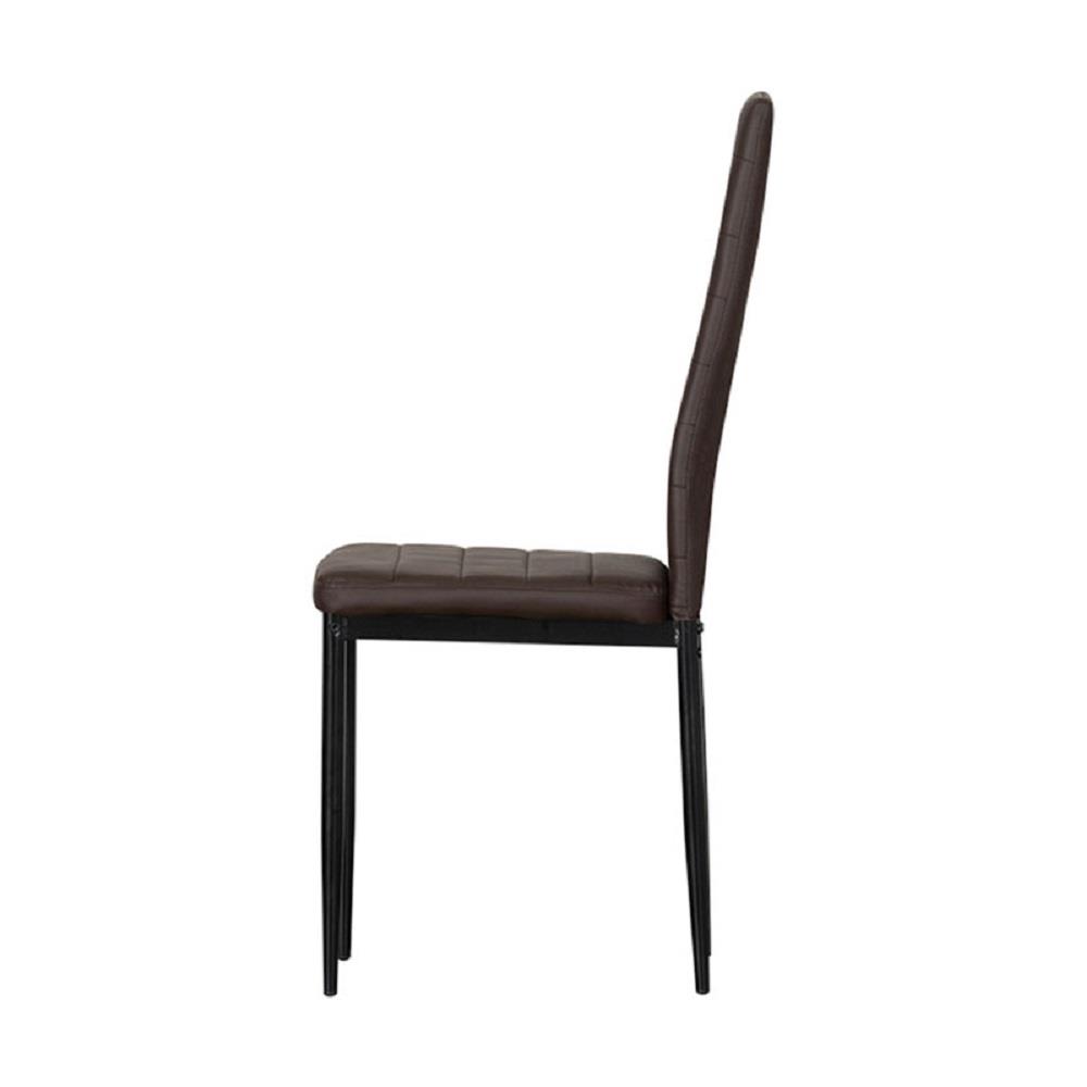 เก้าอี้ห้องอาหาร AS FURNITURE GILDO สีน้ำตาล