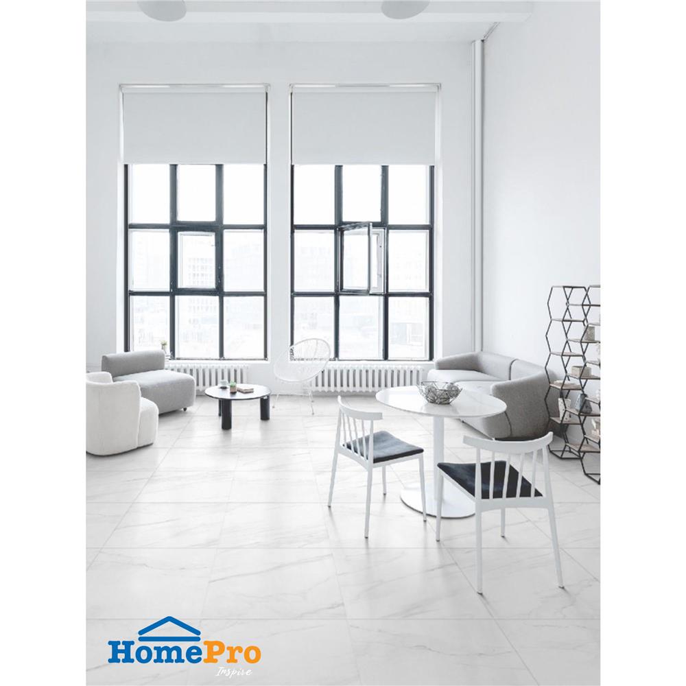 กระเบื้องพื้นพอร์ซเลน 60x60 ซม. COTTO ไฮดร้า วินเทอร์ ขาว HYG PM 1.44 ตร.ม.