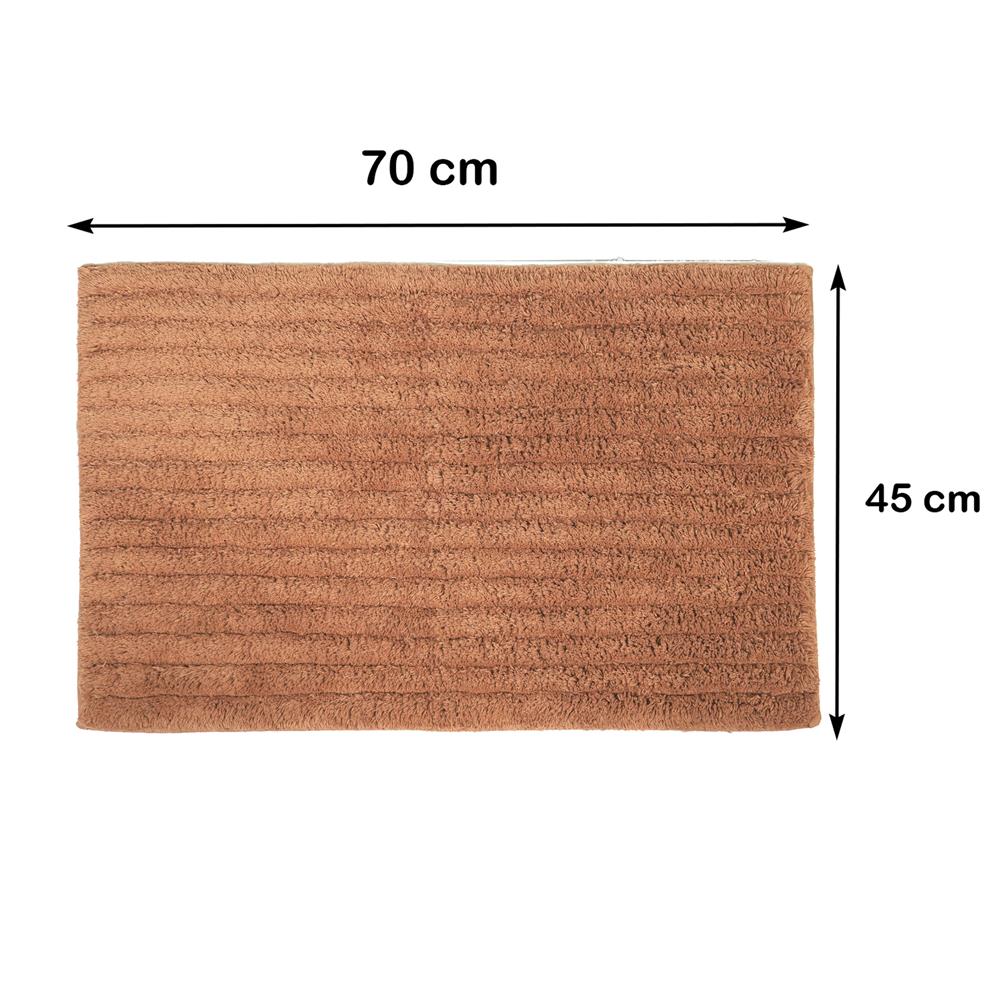 พรม HOME LIVING STYLE PLAIN 45X70 ซม. สีส้ม