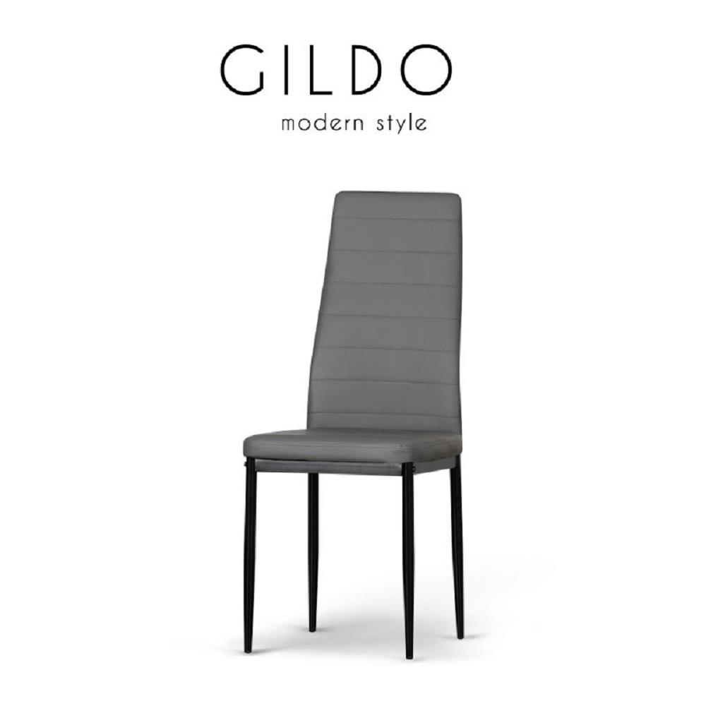 เก้าอี้ห้องอาหาร AS FURNITURE GILDO สีเทา