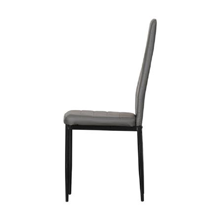 เก้าอี้ห้องอาหาร AS FURNITURE GILDO สีเทา_3
