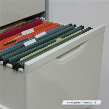 ตู้ลิ้นชักเหล็ก 2 ลิ้นชัก KIOSK HF-2 สีขาว/เขียว_3