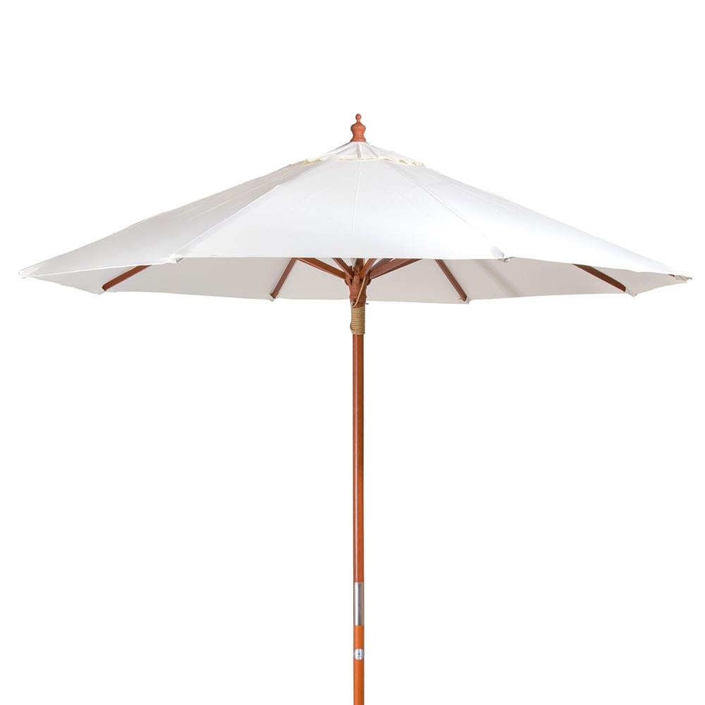 ร่มสนามกลม IVY WOOD 2.1 ม. สีขาว