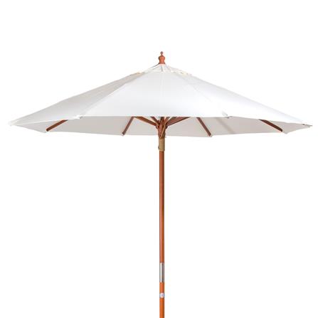 ร่มสนามกลม IVY WOOD 2.1 ม. สีขาว_0