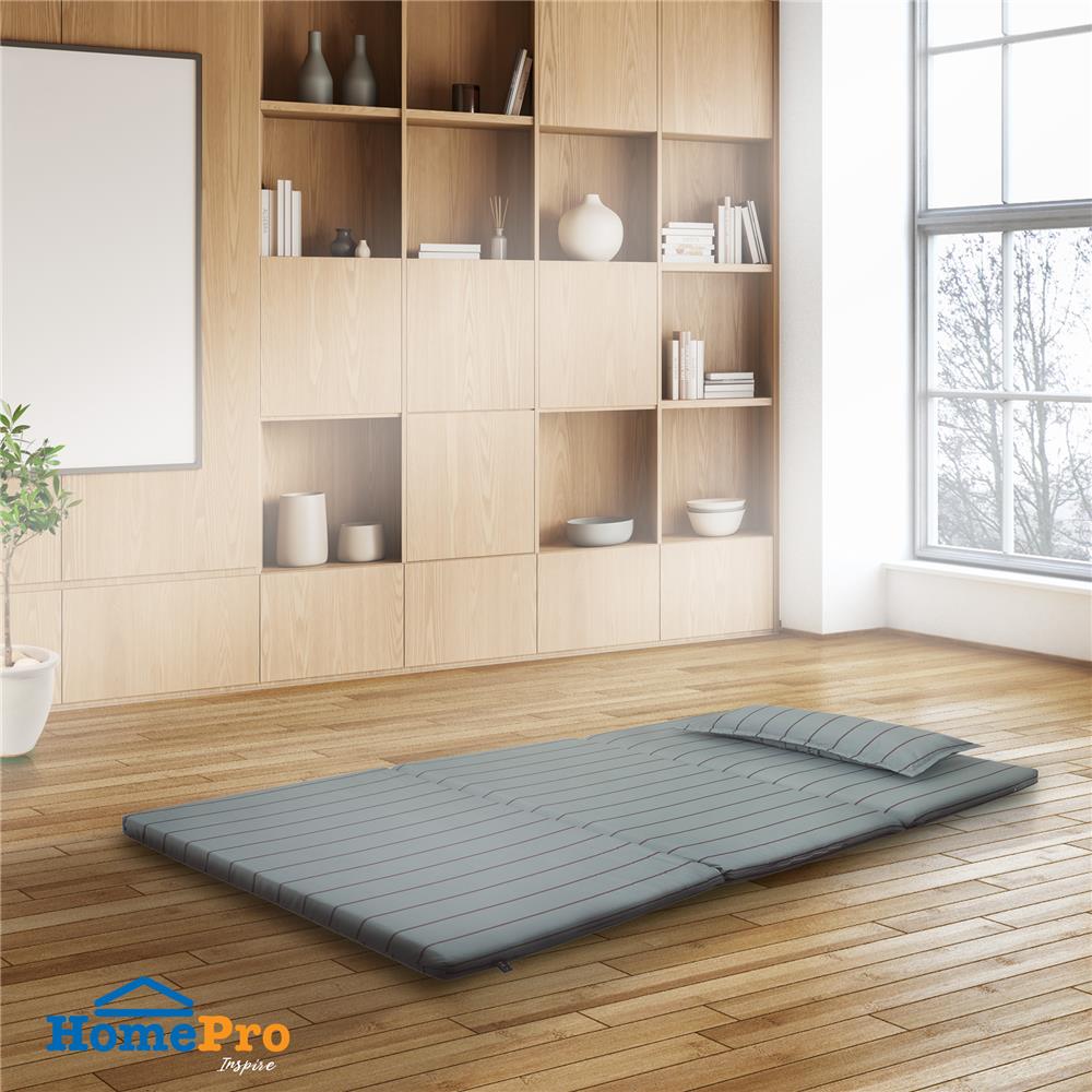 ที่นอนปิกนิก HOME LIVING STYLE NADIA 106X198 ซม. สี GREY