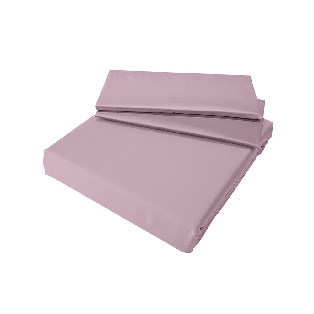 ชุดผ้าปูที่นอน 6 ฟุต 3 ชิ้น ESSE TENCEL SOLID สี PURPLE MINT