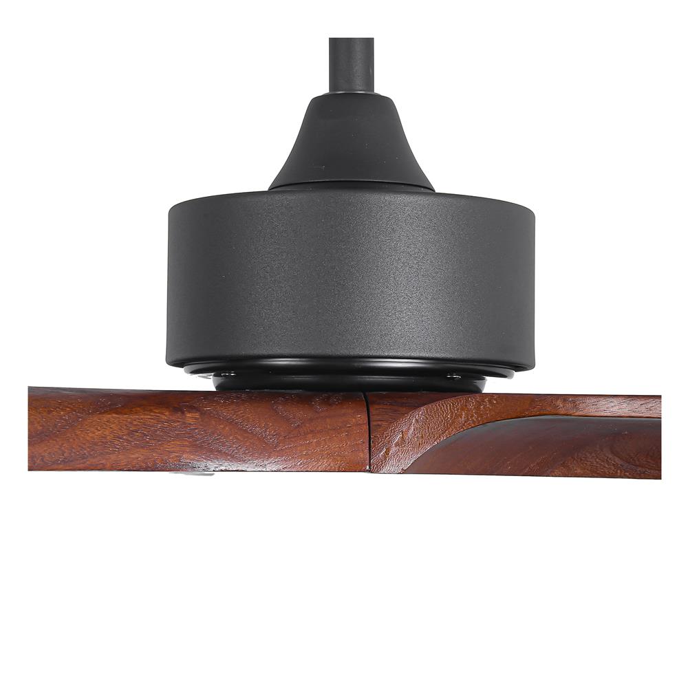 พัดลมไม่มีโคมไฟ CARINI CFD423001BK 42 นิ้ว สีดำ/น้ำตาล