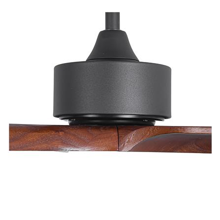 พัดลมไม่มีโคมไฟ CARINI CFD423001BK 42 นิ้ว สีดำ/น้ำตาล_1