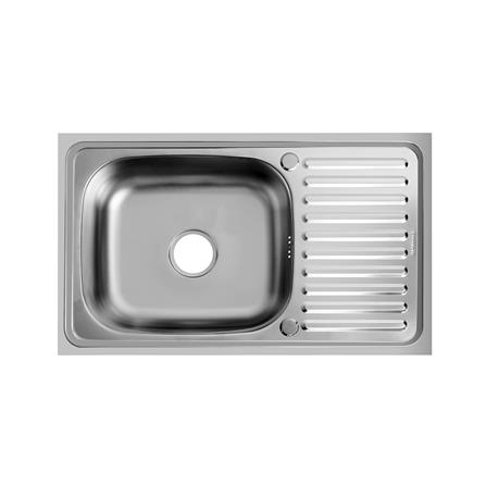 ซิงค์ขาตั้ง 1 หลุม 1 ที่พัก DYNA HOME DH-7545-TB สีเงิน_1