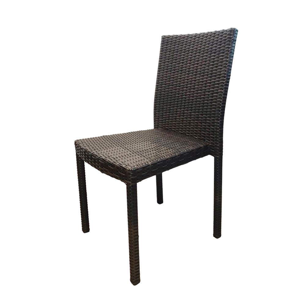 เก้าอี้หวายเทียม IVY DN013 SAHARA สีน้ำตาลเข้ม