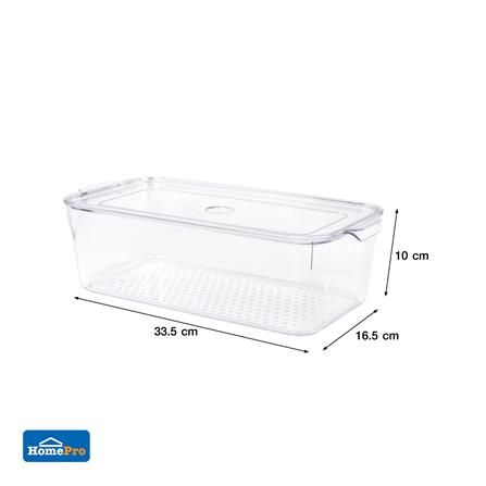 กล่องจัดเก็บในตู้เย็น KECH SNOWY 16.5x33.5x10 ซม._8