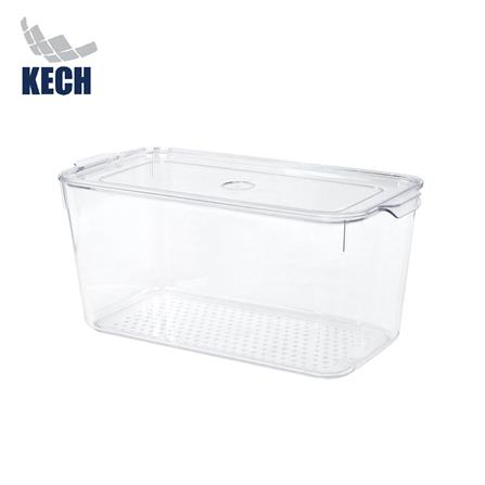กล่องจัดเก็บในตู้เย็น KECH SNOWY 16.5x33.5x14.5 ซม._0