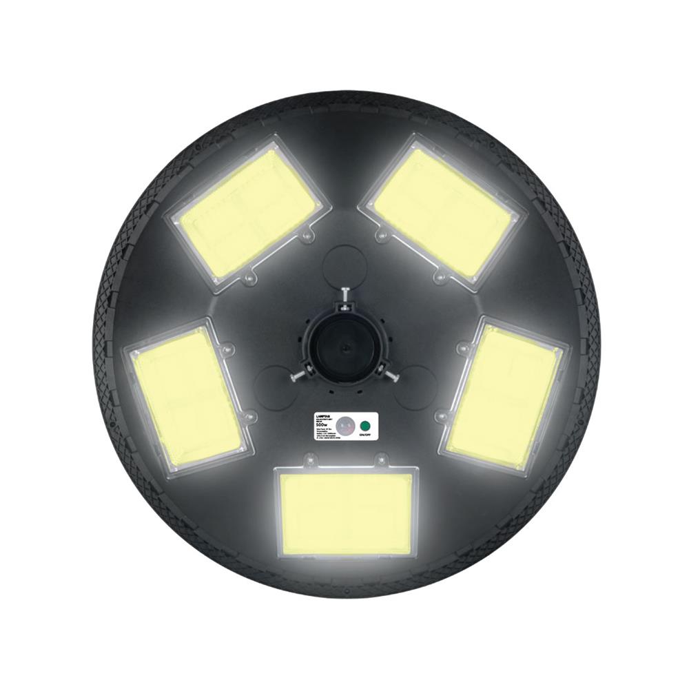 ไฟสนาม SOLAR LAMPTAN BRILUX 500 วัตต์ WARM WHITE สีดำ