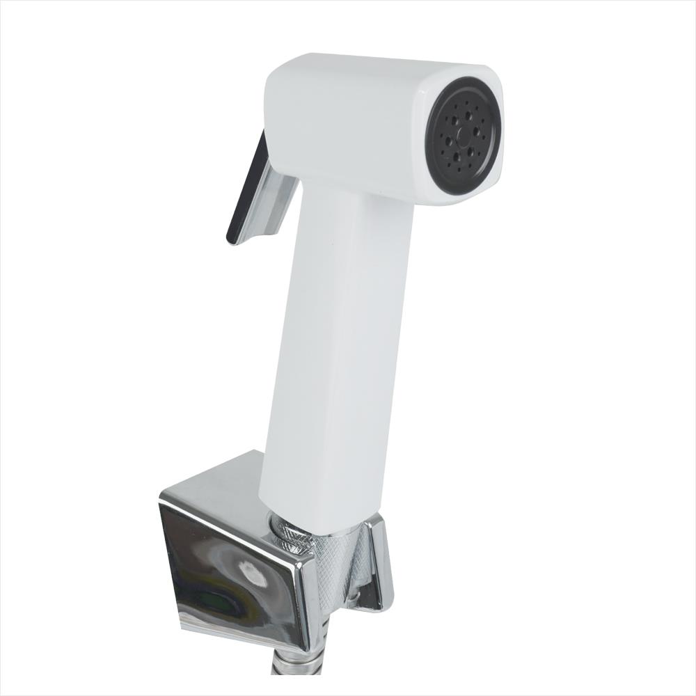 สายฉีดชำระครบชุด MOYA AA27SET สีขาว-โครม