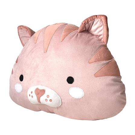 หมอนอิง HOME LIVING STYLE CAT-GIFT 18X22 นิ้ว สีชมพู_1