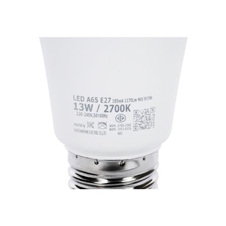 หลอด LED CARINI A65 ECOLIFE 13 วัตต์ WARM WHITE E27 แพ็ก 4 ชิ้น_7