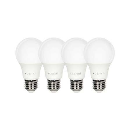 หลอด LED CARINI A60 ECOLIFE 9 วัตต์ WARM WHITE E27 แพ็ก 4 ชิ้น_0