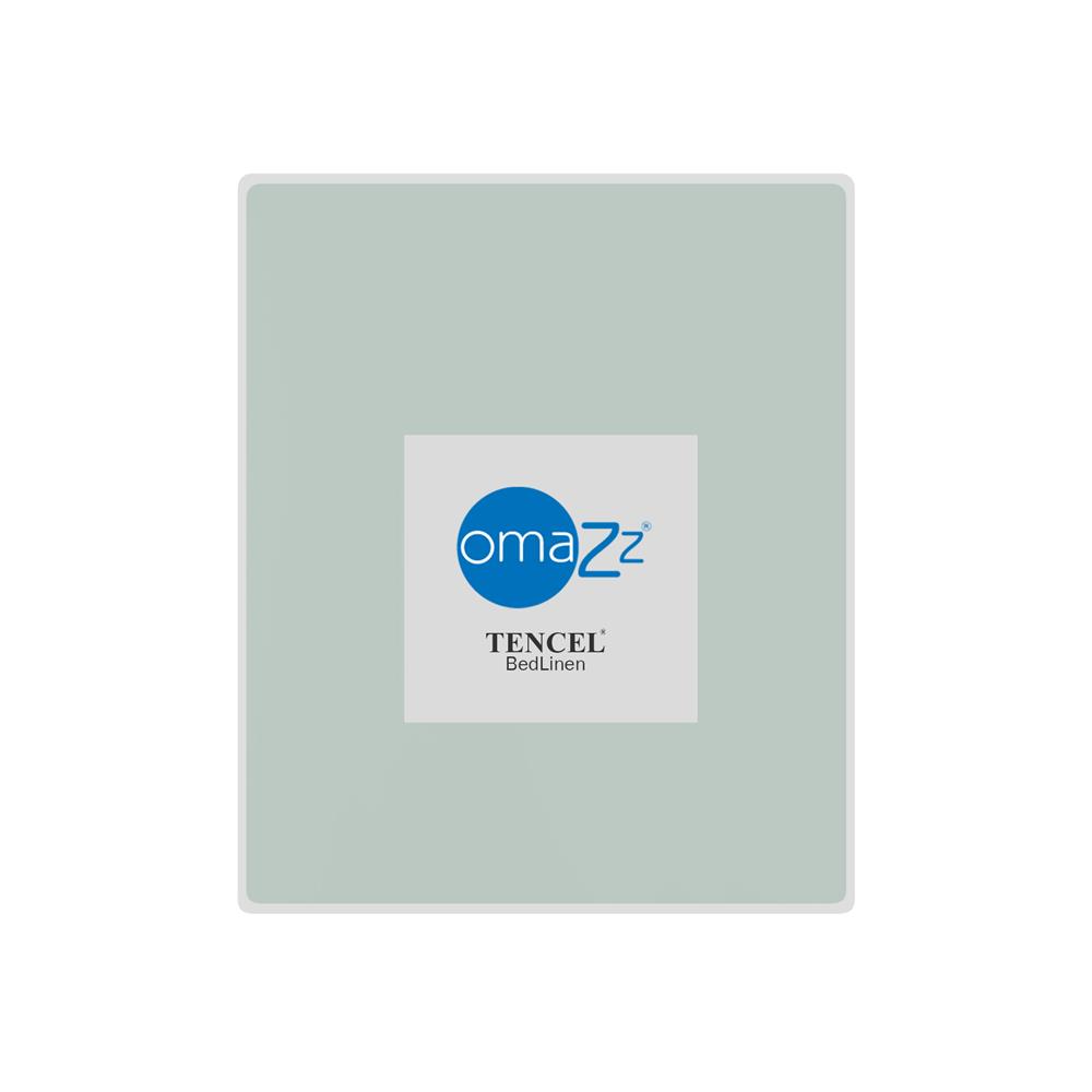 ผ้าปูที่นอน 6 ฟุต OMAZZ SMOOTH สี OCEAN