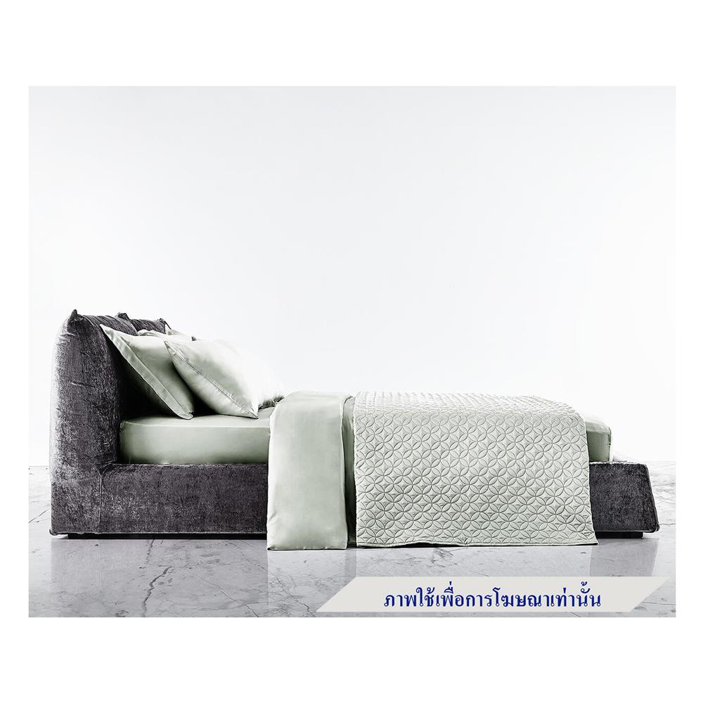 ผ้าปูที่นอน 5 ฟุต OMAZZ SMOOTH สี LIGHT GREY
