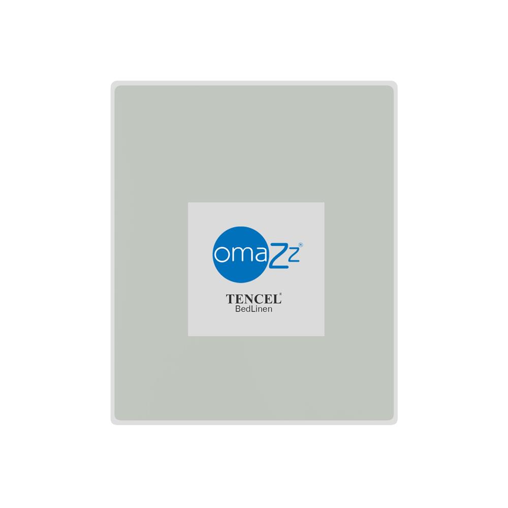 ผ้าปูที่นอน 5 ฟุต OMAZZ SMOOTH สี LIGHT GREY