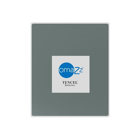 ผ้าปูที่นอน 6 ฟุต OMAZZ SMOOTH สี DARK GREY_2