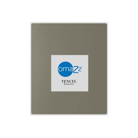 ผ้าปูที่นอน 6 ฟุต OMAZZ SMOOTH สี LIGHT GREY_2