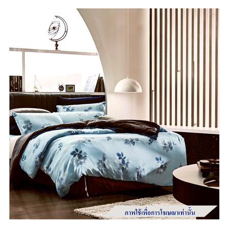 ผ้าปูที่นอน 6 ฟุต OMAZZ PRINT สี BLUE_0