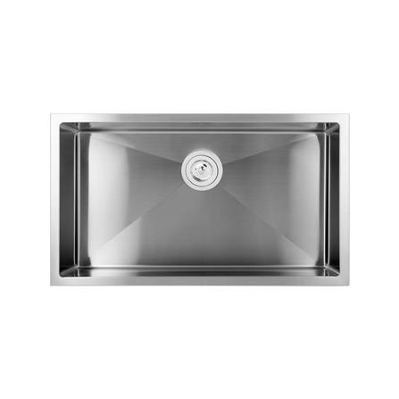 ซิงค์ฝังสแควร์ 1 หลุม HAFELE MARIA 495.39.616 สีเงิน