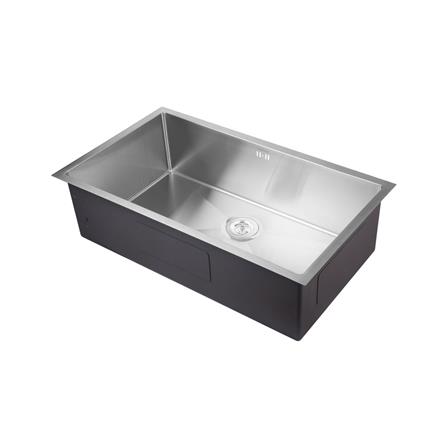 ซิงค์ฝังสแควร์ 1 หลุม HAFELE MARIA 495.39.616 สีเงิน_1