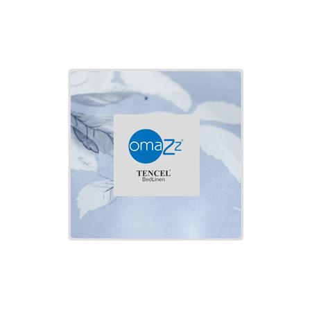 ปลอกหมอนหนุน OMAZZ PRINT สี BLUE (NAGANO 01) แพ็ก 2 ชิ้น_2