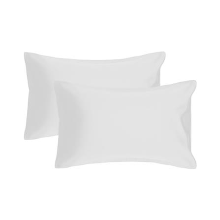 ปลอกหมอนหนุน OMAZZ SMOOTH สี SNOW WHITE แพ็ก 2 ชิ้น