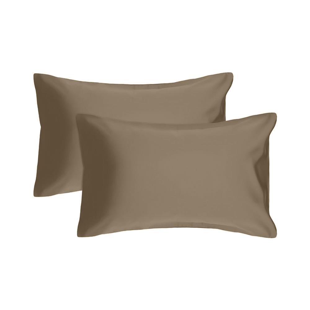 ปลอกหมอนหนุน OMAZZ SMOOTH สี SADDEN TAN แพ็ก 2 ชิ้น