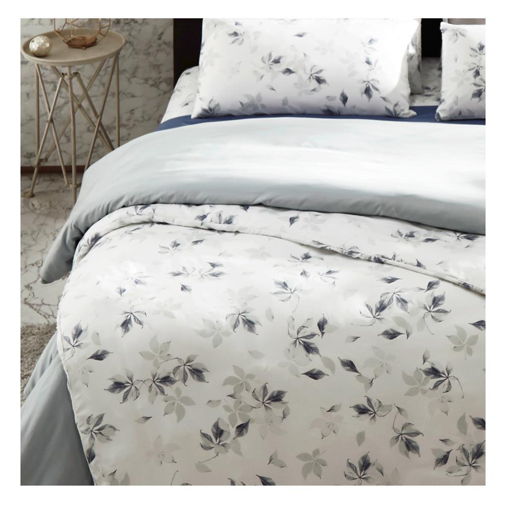 ปลอกหมอนข้าง OMAZZ PRINT สี WHITE ROSE แพ็ก 2 ชิ้น