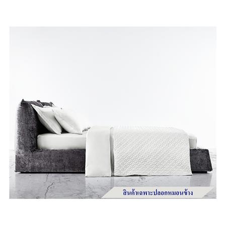 ปลอกหมอนข้าง OMAZZ SMOOTH สี SNOW WHITE แพ็ก 2 ชิ้น