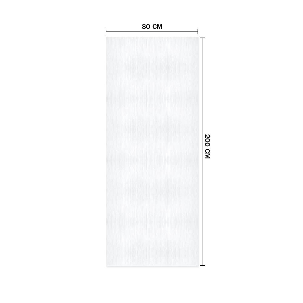 ประตูภายใน HDF METRO ATHENS 006 80X200 ซม. สีรองพื้นขาว ไม่เจาะลูกบิด