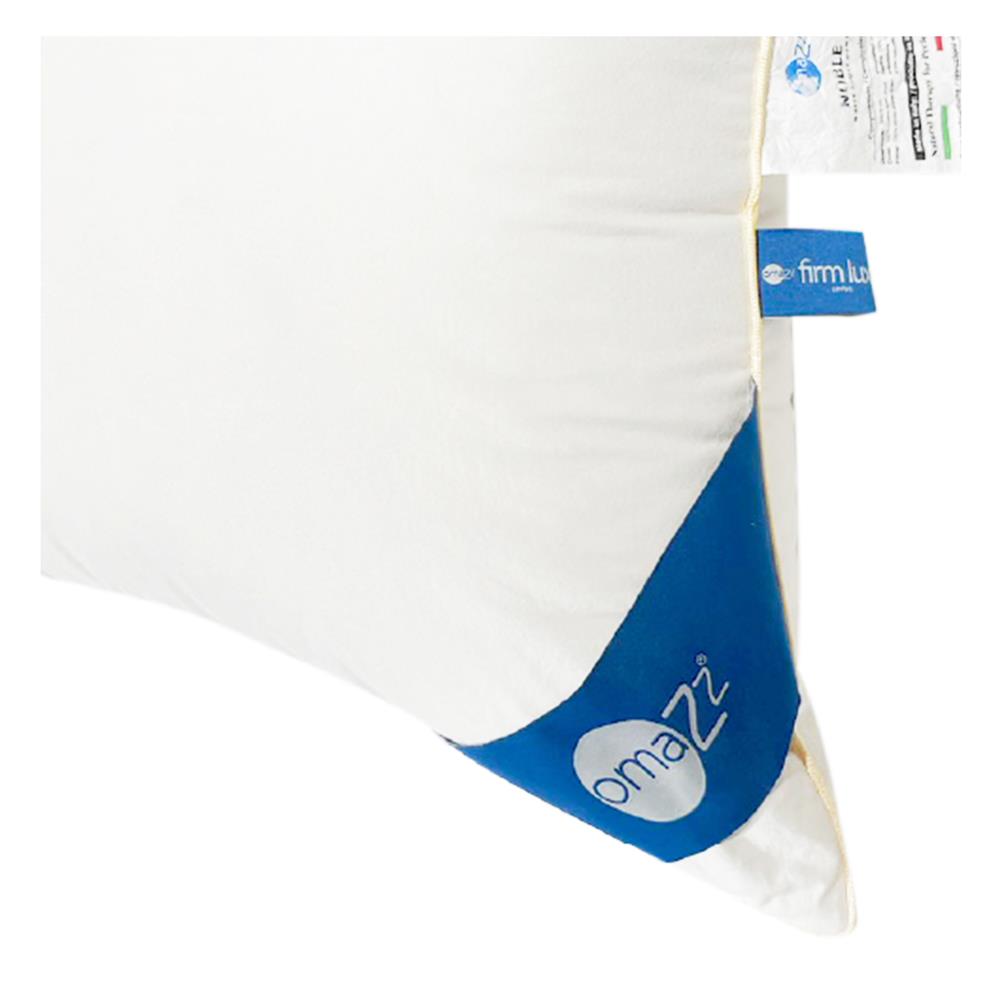 หมอนสุขภาพ ขนห่าน OMAZZ NOBLE WHITE DOWN FIRM LUX 20x30 นิ้ว สีขาว